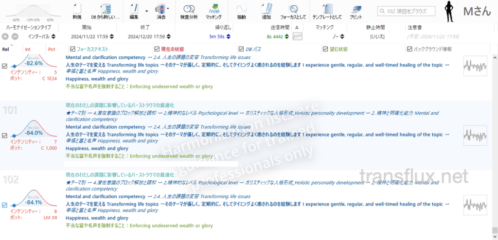 タイムウェーバー(TimeWaver)で未来・過去の特定と分析、波動調整[タイムライン]