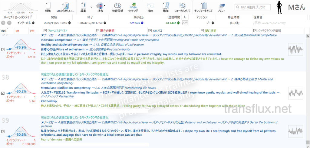 タイムウェーバー(TimeWaver)で未来・過去の特定と分析、波動調整[タイムライン]